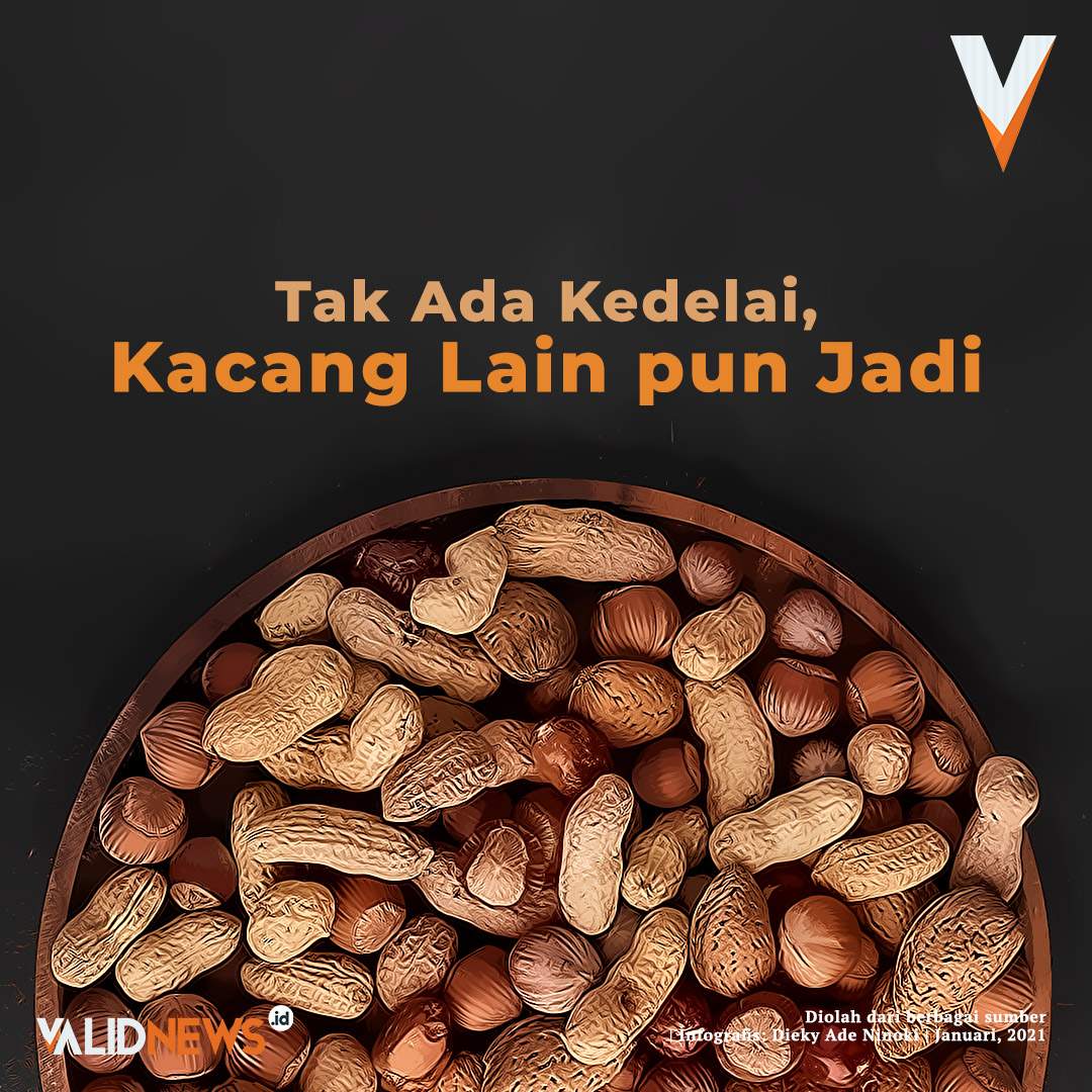 Tak Ada Kedelai, Kacang Lain pun Jadi